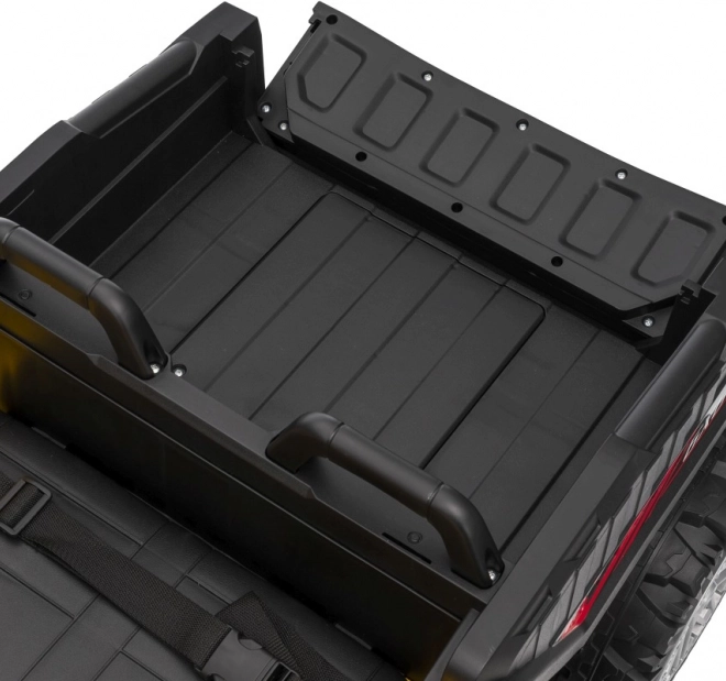 Żółty sportowy dziecięcy quad TX ATV