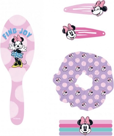 Zestaw prezentowy akcesoriów do włosów MINNIE, 8 szt.