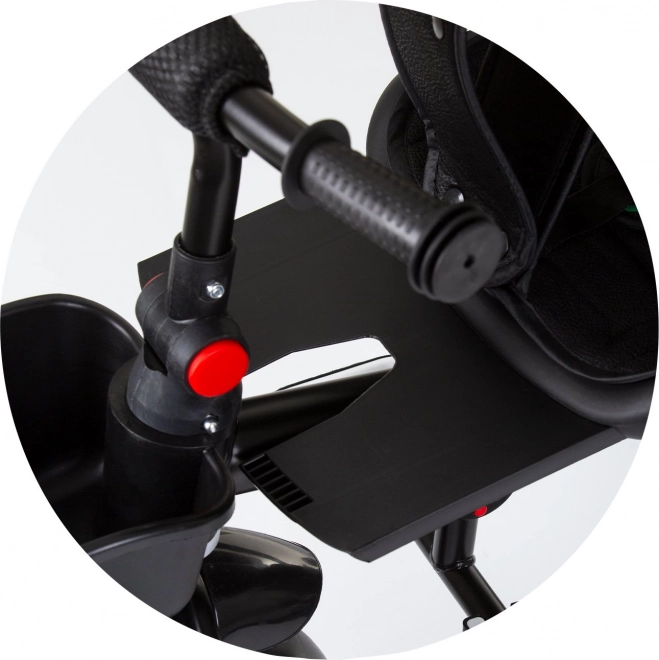 Rowerek trójkołowy z daszkiem Max Sport 2w1 Flamingo