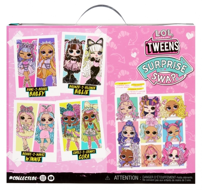 L.O.L. Surprise Tweens Niespodzianka Wymienne Modowe Lalki