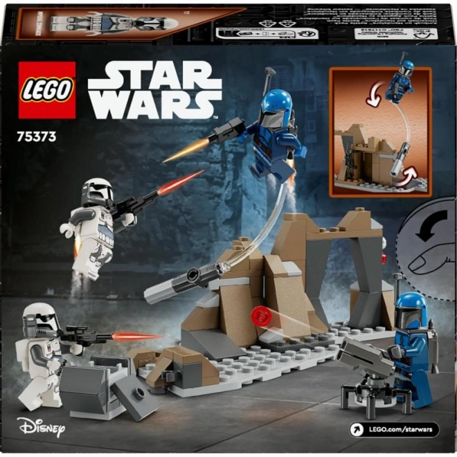 LEGO Star Wars 75373 Zestaw bitewny zasadzki na Mandalorze
