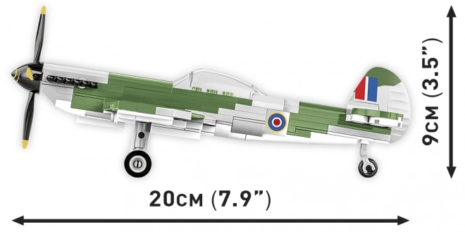 Zestaw konstrukcyjny Spitfire Mk. XVI Bubbletop
