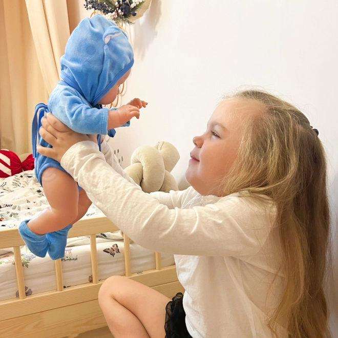 Woopie królowa lalka niemowlę w stroju misia 46 cm