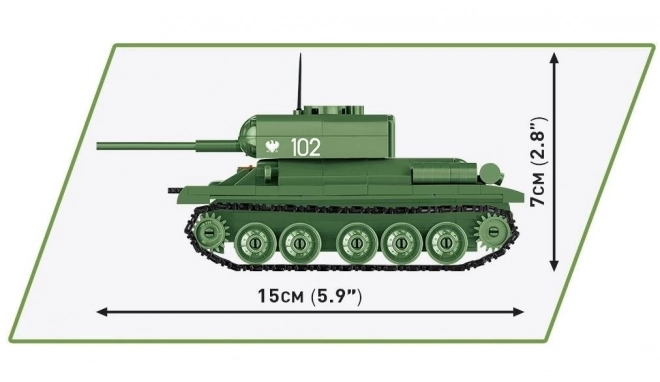 Klocki T-34-85 II Wojna Światowa
