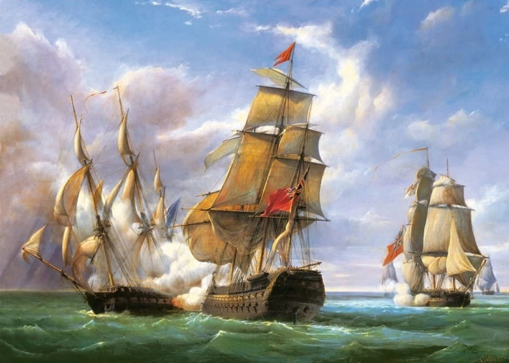 Puzzle 3000 elementów – bitwa morska