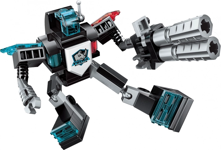 Zmiennie modele: auta, czołg, samolot i robot