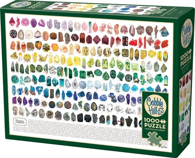 COBBLE HILL Puzzle Piękne Minerały 1000 Elementów