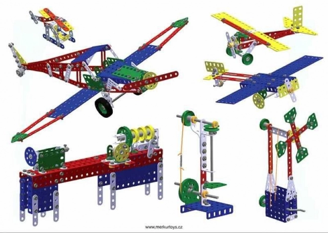 Zestaw Klocków Merkur 4 - 40 modeli
