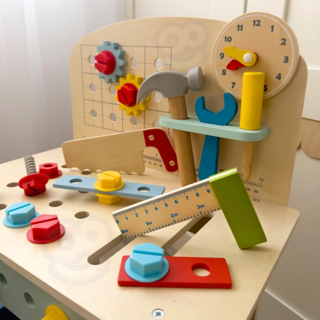 Drewniany stół roboczy Tooky Toy