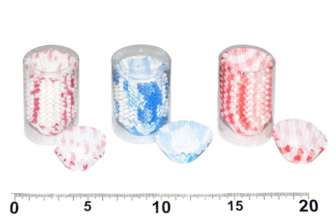 Papilotki cukiernicze kolorowe 6cm (śr.3cm, wys.1,5cm) - 200szt