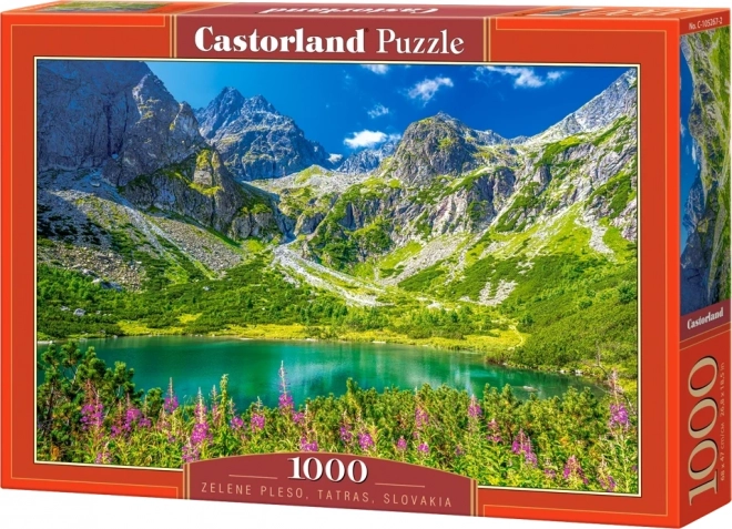 Puzzle 1000 sztuk Zielony Staw Tatry Słowacja