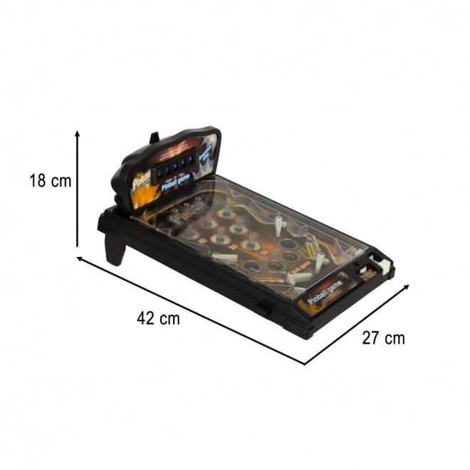 Flipper do Pinballa Czarny Gra z Niesamowitymi Światłami i Dźwiękami