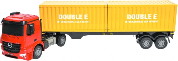 Odłączana naczepa i otwierany kontener