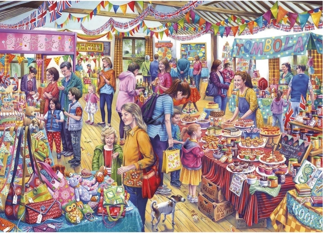 GIBSONS puzzle Gminna loteria – 500 elementów XL