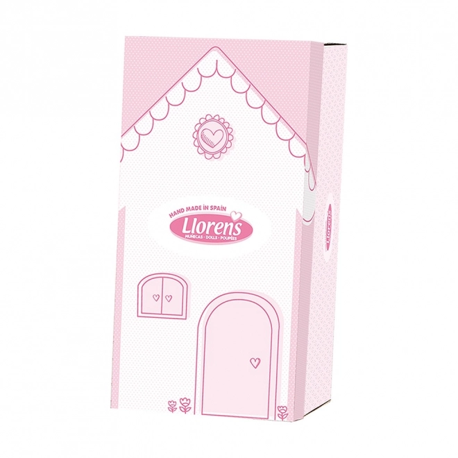 Llorens 53541 ELENA - realistyczna lalka z miękkim materiałowym ciałem - 35 cm