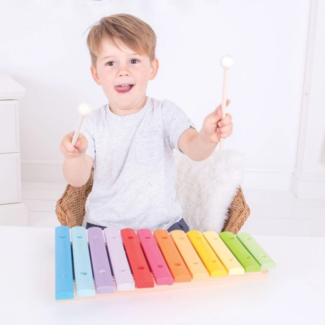 Bigjigs Toys Drewniany ksylofon