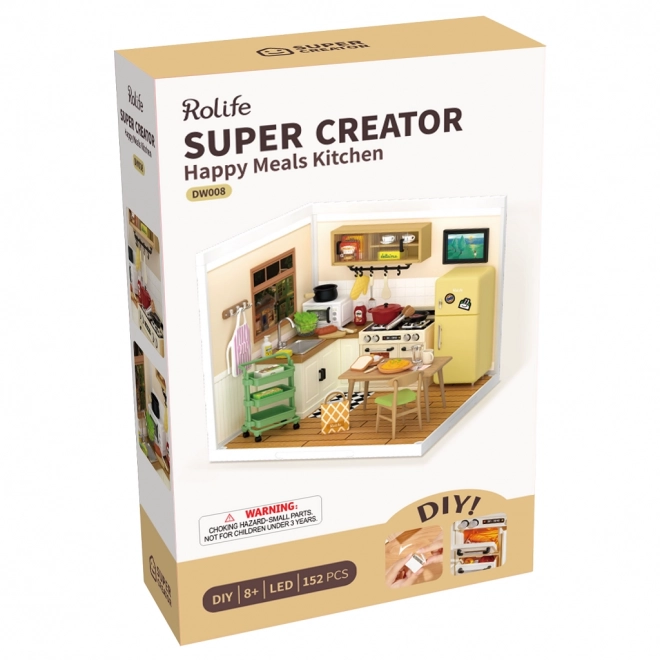 RoboTime miniatura domku Kuchnia Happy Meals