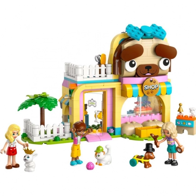 Lego Friends sklep z gadżetami dla zwierząt