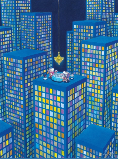 Clementoni puzzle Kolacja 500 elementów