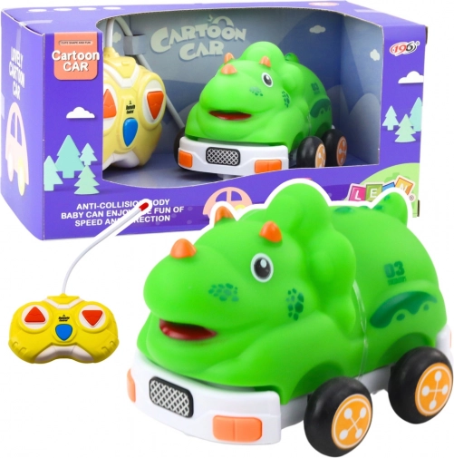 Dziecięcy samochodzik sterowany lustrzanie Dino