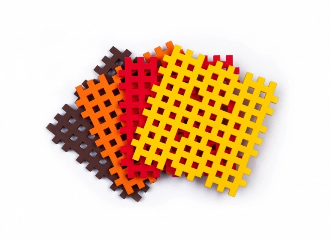 Klocki konstrukcyjne Mini Wafers Mini Base 4 sztuki