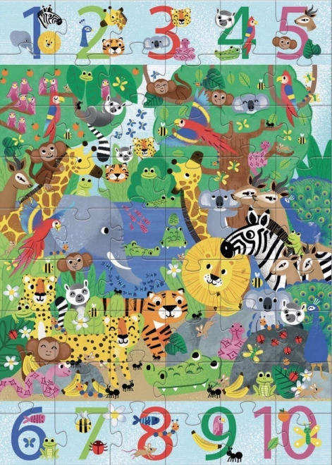 Puzzle Dżungla 54 elementów od Djeco