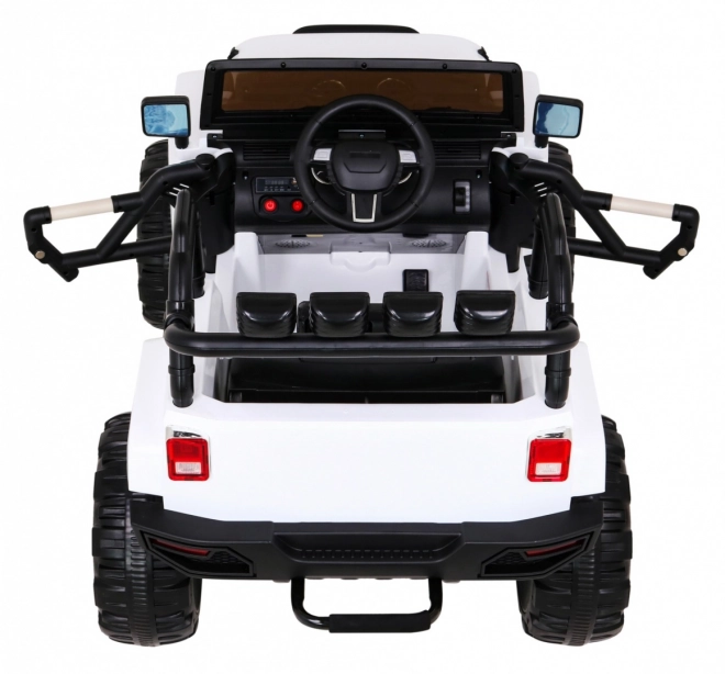 Dziecięcy samochodzik elektryczny All Terrain Jeep Biały