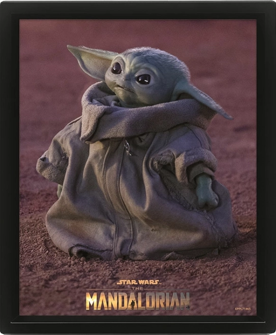 3D obraz MANDALORIAN – Grogu