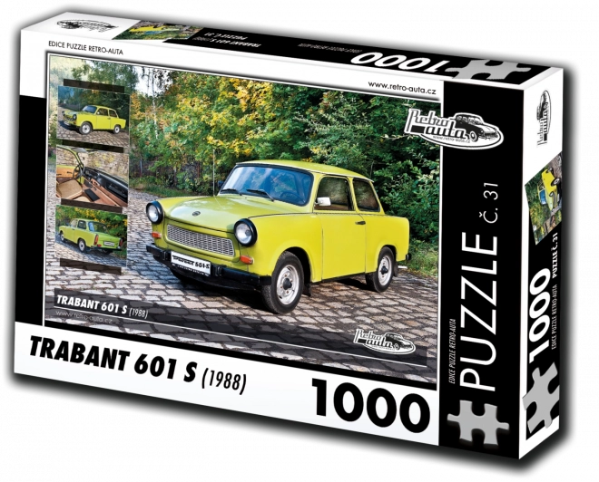 Puzzle RETRO-SAMOCHODY Trabant 601 S 1988 1000 elementów