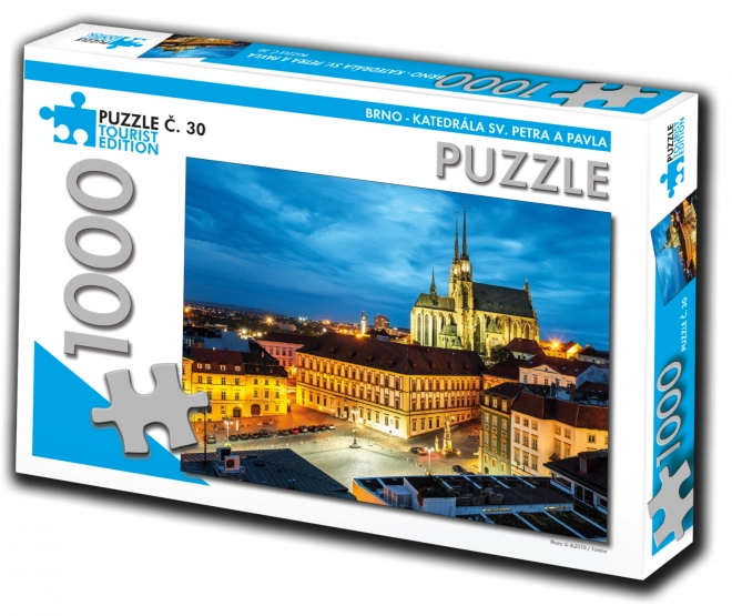 Puzzle TOURIST EDITION Katedra św. Piotra i Pawła Brno 1000 elementów