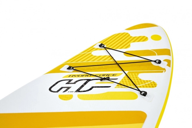 Nadmuchiwany paddleboard Hydro-Force żółty 320 x 76 x 12 cm