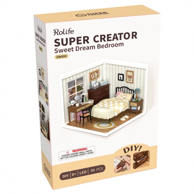 RoboTime miniatura domku Sypialnia Sweet Dream