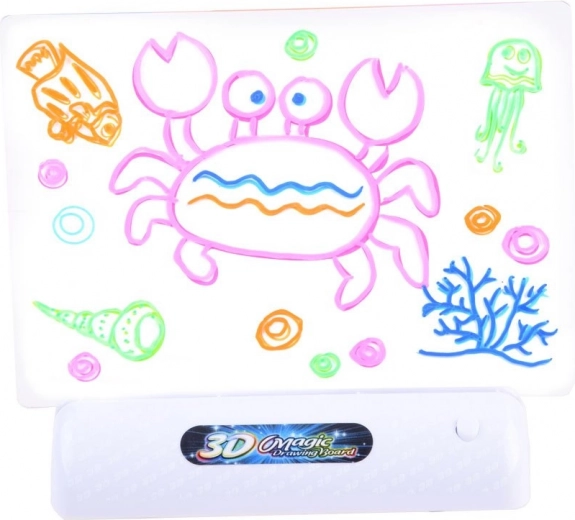 Neonowe rysowanie z efektem 3D