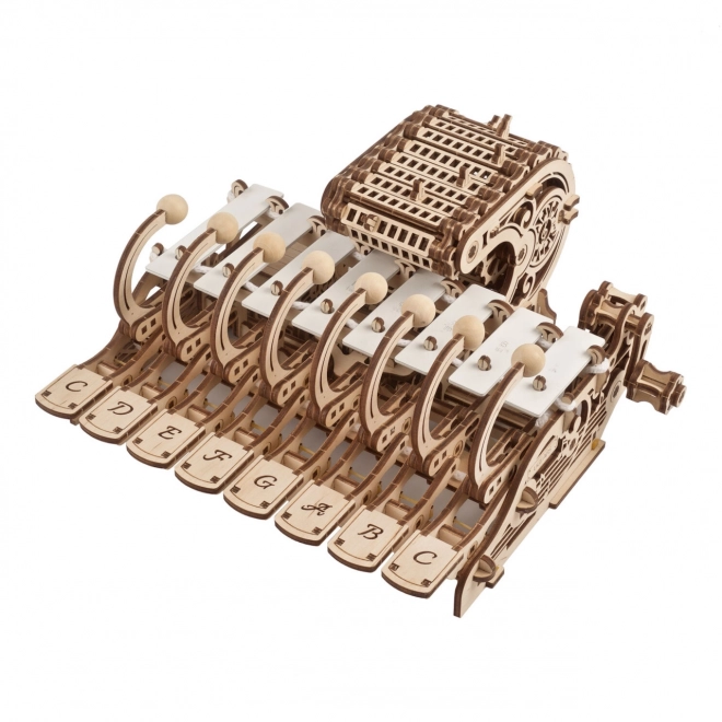 Ugears drewniany mechaniczny model instrumentu muzycznego Celesta
