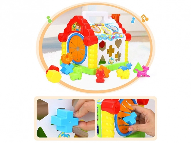 Interaktywny domek edukacyjny dla dzieci