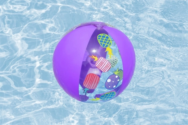 Kolorowa nadmuchiwana piłka plażowa Bestway Groove 'n Splash 51 cm owoce
