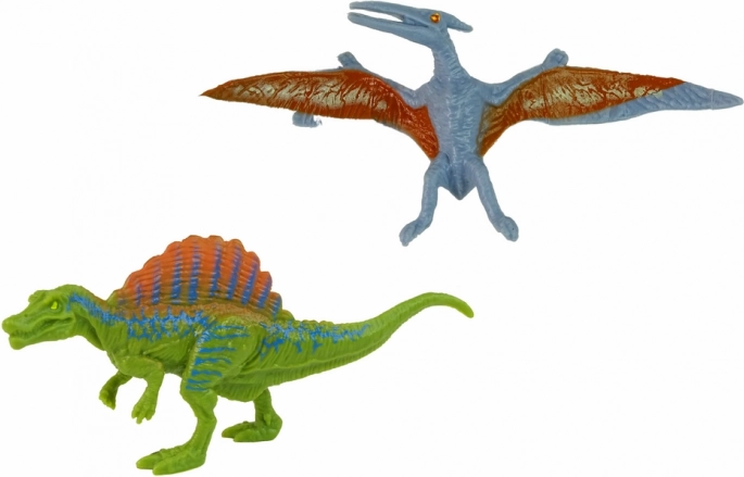 Dwa realistyczne modele dinozaurów