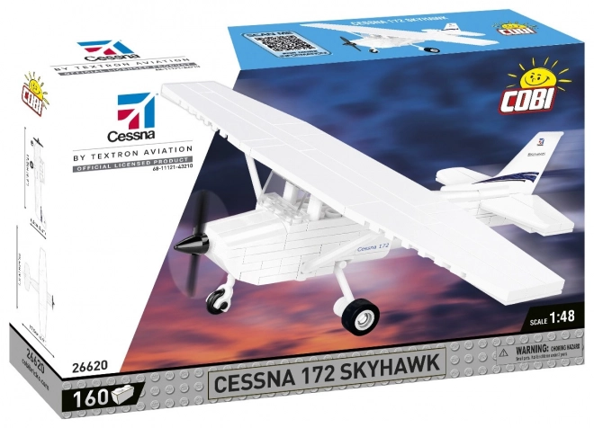 Cobi zestaw Cessna 172 Skyhawk 160 klocków biała
