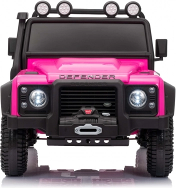 Dziecięcy elektryczny samochodzik LAND ROVER Defender 110 SVX Concept – Różowa