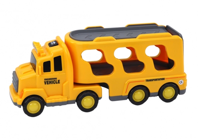 Auto Lavalka Lora Pomoc Drogowa Pojazdy Budowlane Żółta