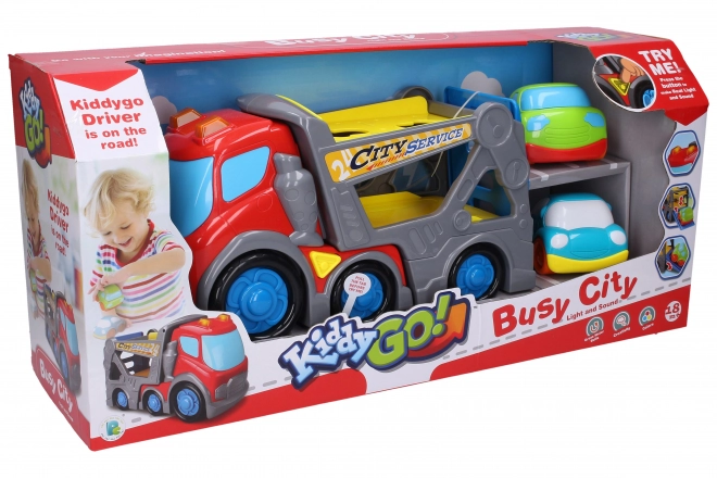 Samochód holowniczy z efektami 31 cm
