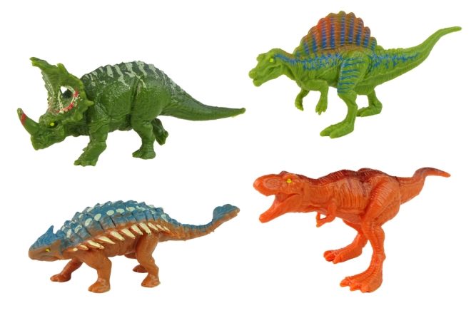 Niezliczona zabawa z figurkami dinozaurów