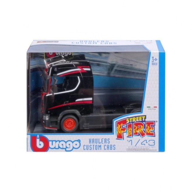 Bburago 1:43 Przewoźnicy Dostosowane Kabiny Scania 770S – Szary
