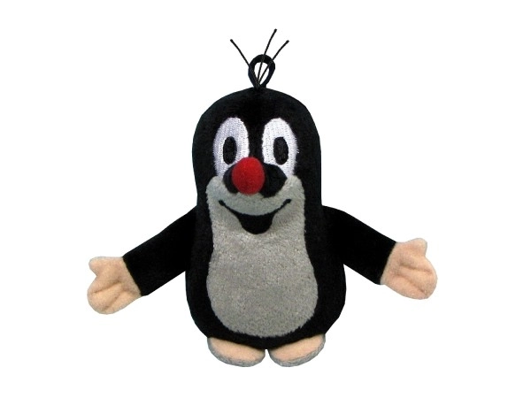 Pluszowy kret z pętelką 8 cm