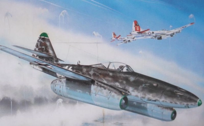 Model samolotu Messerschmitt Me 262 A-1a 1:72