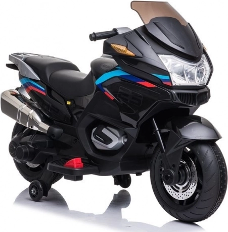 Dziecięcy motocykl na baterię XMX609 czarny