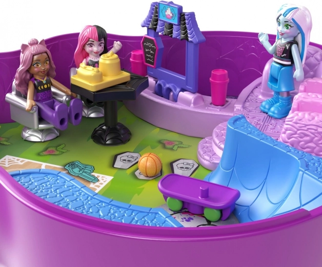 Kompaktowy zestaw Polly Pocket i Monster High