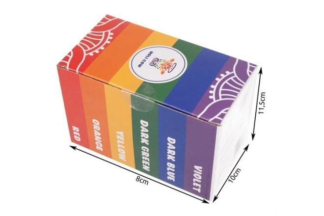 Kolorowy proszek Holi - 6 x 100 g