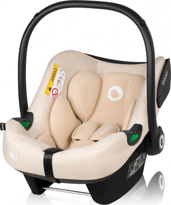 LIONELO Fotelik samochodowy Astrid i-Size 40-87cm, Beige Sand