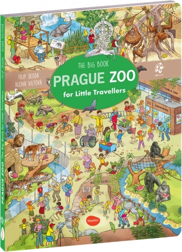 Mali podróżnicy - Wielka księga ZOO Praga